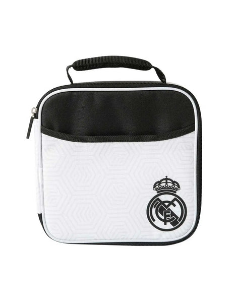 Conjunto Térmico Porta-Alimentos+Garrafa+Tupperware Branco Real Madrid