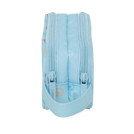 Real Madrid Preschool Double Pencil Case Blue