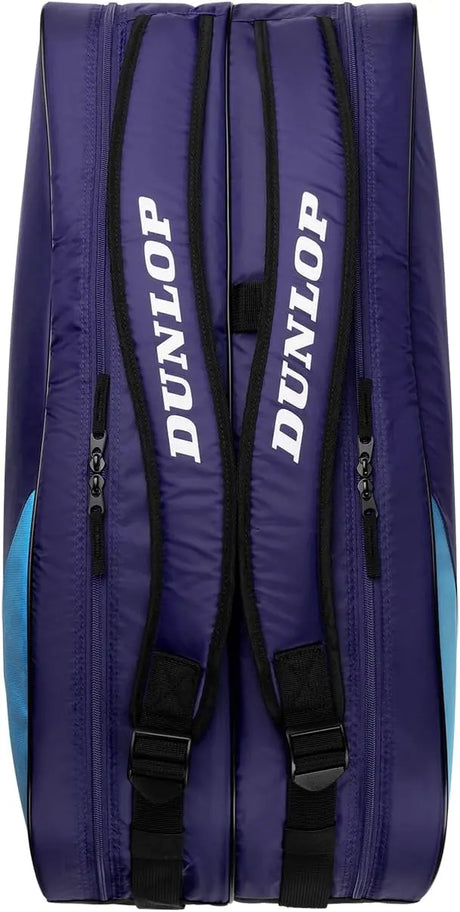 Raquetero Dunlop FX-CLUB 10 Raquetas  Violeta/Negro/Cyan