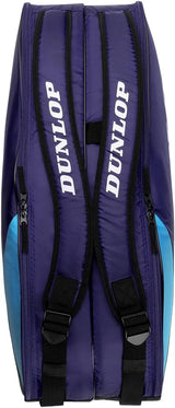 Raquetero Dunlop FX-CLUB 6 Raquetas Violeta/Negro/Cyan