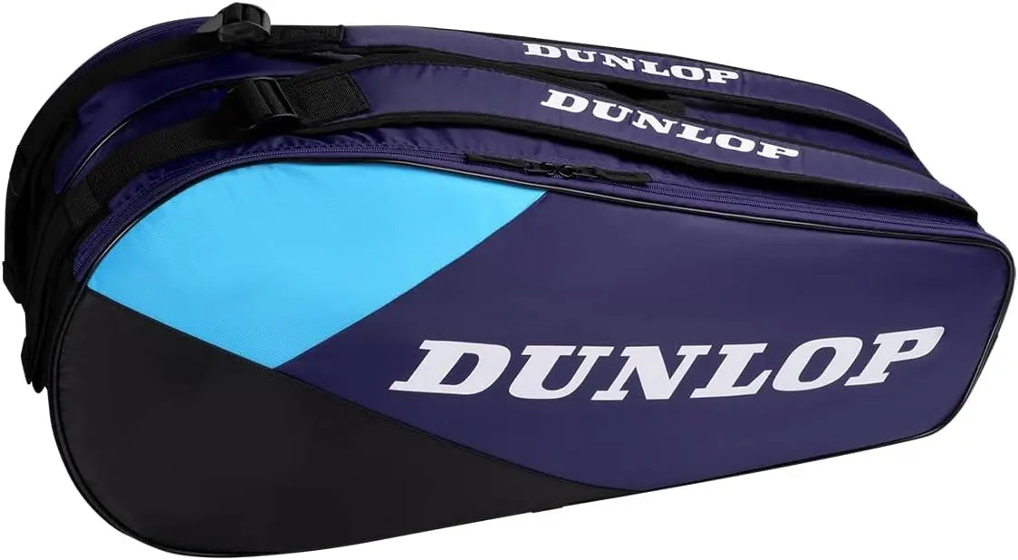 Raquetero Dunlop FX-CLUB 6 Raquetas Violeta/Negro/Cyan