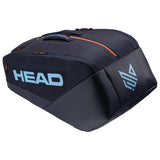 Saco de raquetes Head Pro Sinner Edition Tamanho XL Marinho
