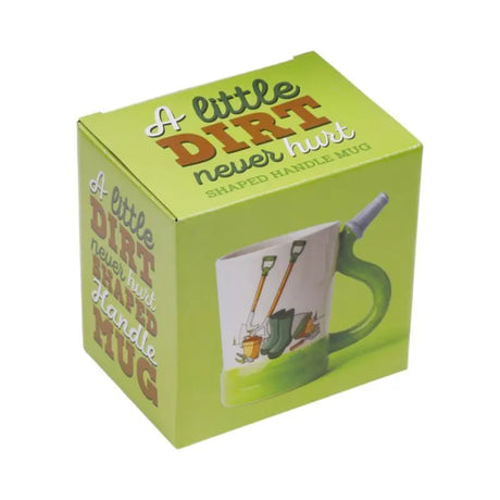 Taza de Cerámica Jardín Asa con Forma de Manguera