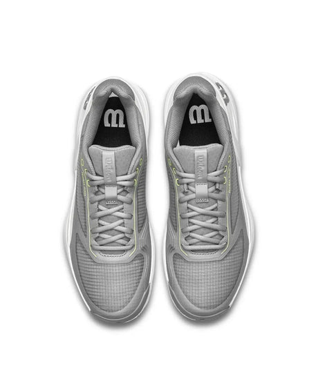 Zapatillas Wilson Rush Pro 5 Clay Gris/Blanco Hombre