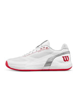 Sapatilhas Wilson Rush Pro 5 Homem Branco/Vermelho