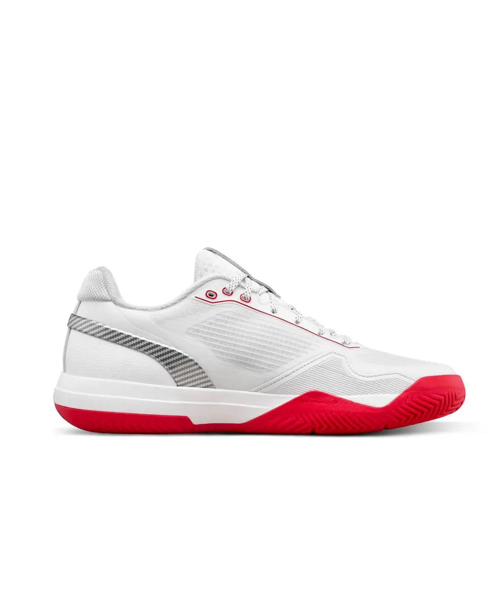 Sapatilhas Wilson Rush Pro 5 Homem Branco/Vermelho