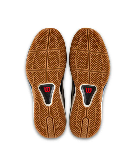 Zapatillas Wilson Rush Tour 5 Clay Hombre Blanco/Marino