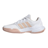 Sapatilhas adidas GameCourt 2 Senhora Branco/Rosa-Pálido