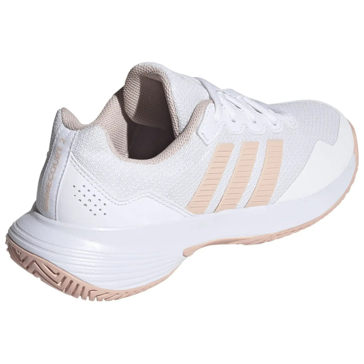 Sapatilhas adidas GameCourt 2 Senhora Branco/Rosa-Pálido