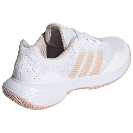Zapatillas adidas GameCourt 2 Mujer Blanco/Rosa Palo